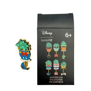 Disney Loungefly Mystery Pin OS Blue Like New Donald Duck Succulent